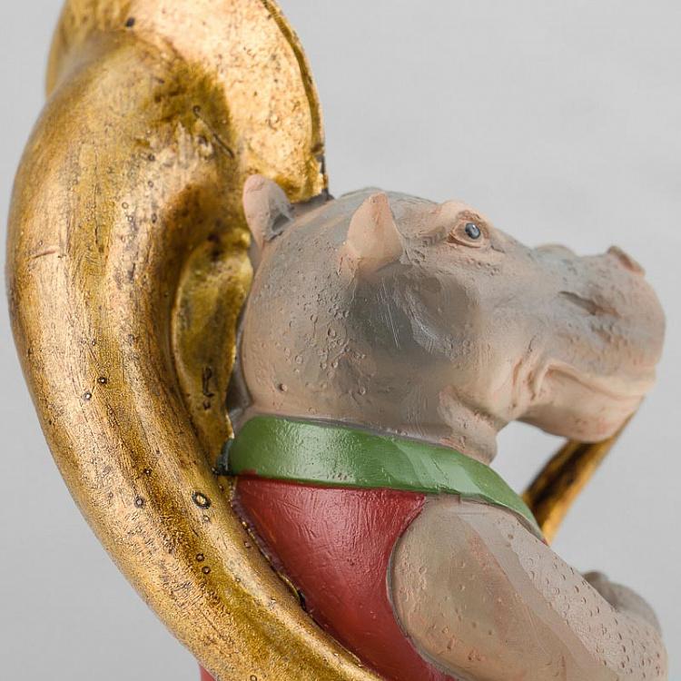 Статуэтка Миссис Гиппо с трубой Mrs Hippo With Tuba
