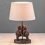 Настольная лампа с абажуром 2 Bears Back Lamp With Shade