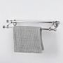 Держатель для полотенец Beads Double Towel Rail Antique Silver