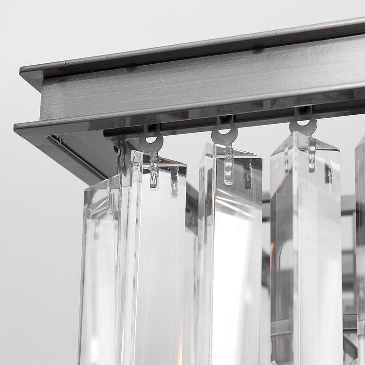 Прямоугольная люстра Одеон, M Odeon Rectangular Chandelier Medium