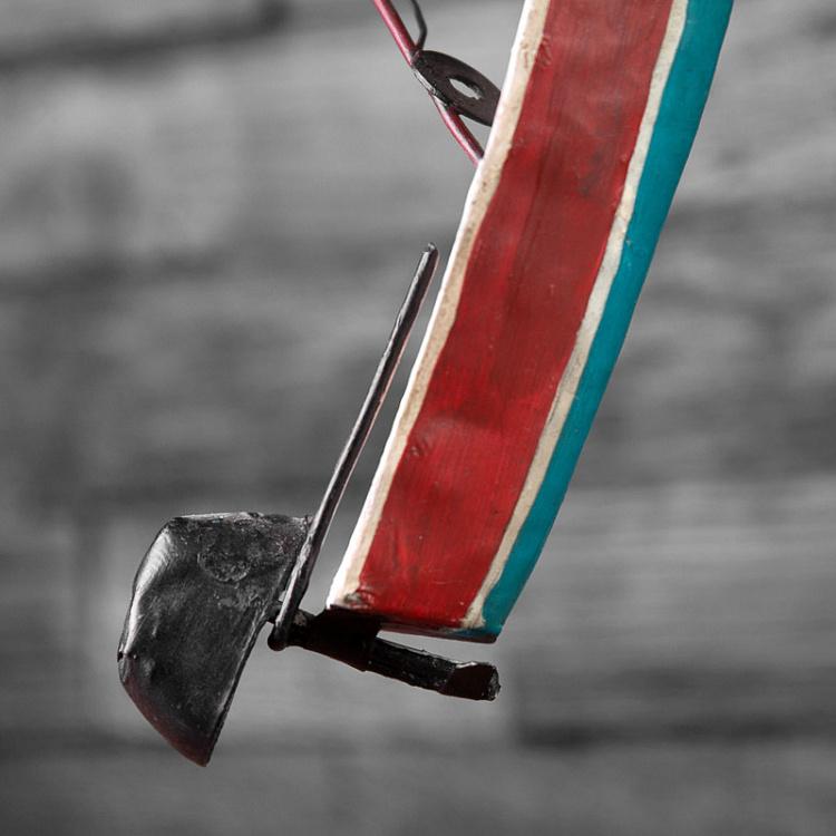 Подвесное украшение Лодка Hanging Metal Boat 18 cm