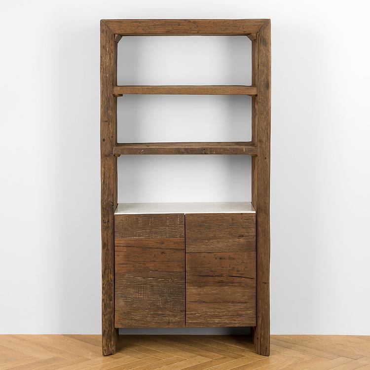 Стеллаж с 2 дверцами Грета Greta Shelf With 2 Doors