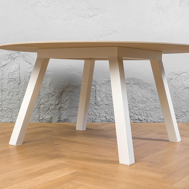 Садовый круглый обеденный стол Рози Rosi Round Dining Table