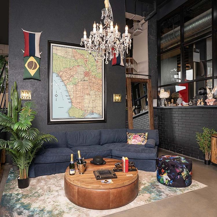 Круглый пуфик Лорд Дигсби, S Lord Digsby Footstool Round Small