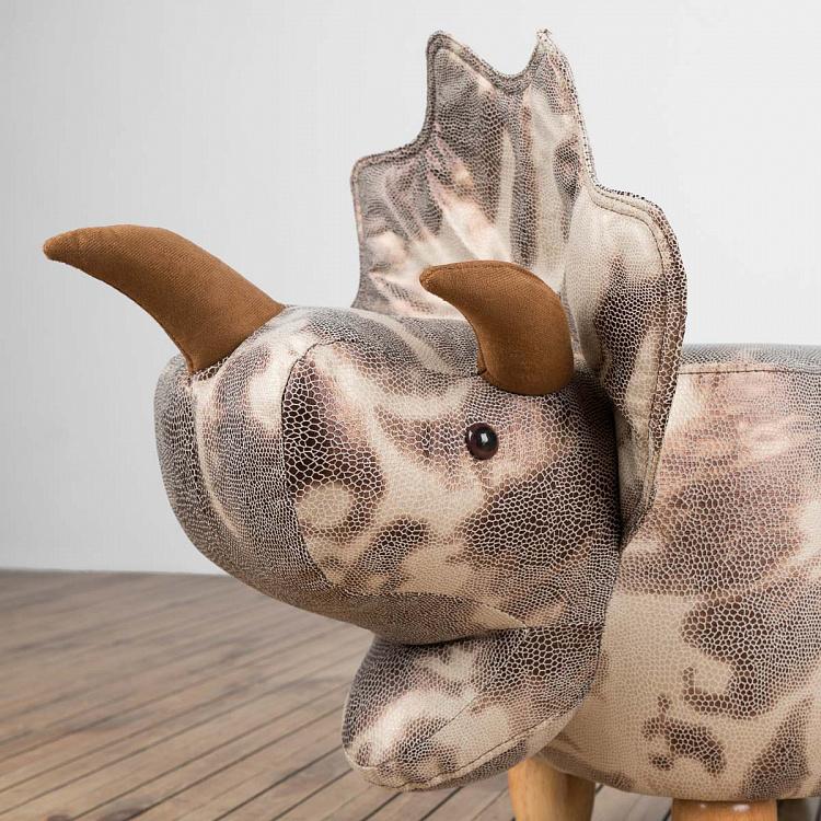 Пуфик Трицератопс Triceratops Ottoman
