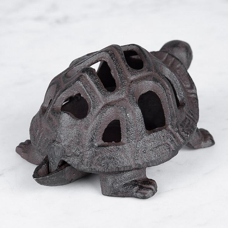 Статуэтка Черепаха Tortue En Metal Ajoure A Poser