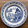 Винтажная тарелка Vintage Plate Blue White Large 8