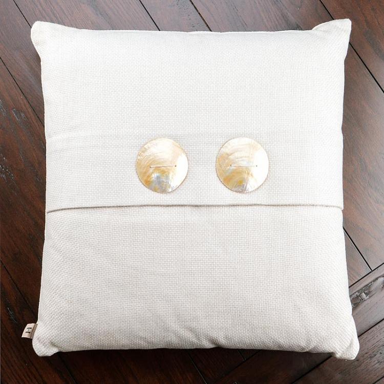 Декоративная льняная подушка 85 85 Cushion