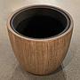 Кашпо Effectory Wood Bowl Pot Light Oak Large discount