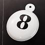 Цифра Hanging Number 8