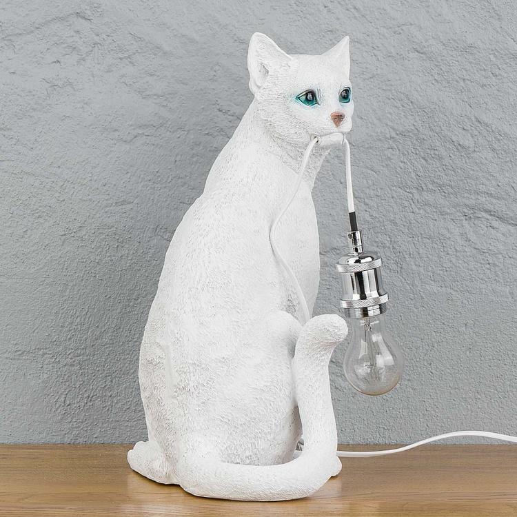 Настольная лампа с кошкой Шушу Table Lamp Cat Chouchou