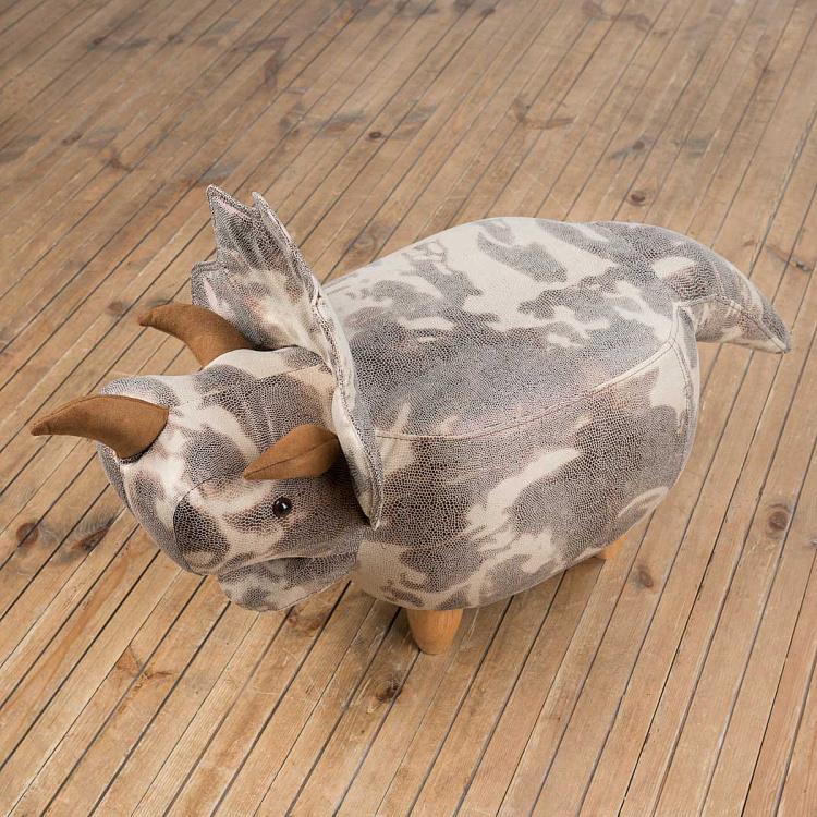 Пуфик Трицератопс Triceratops Ottoman