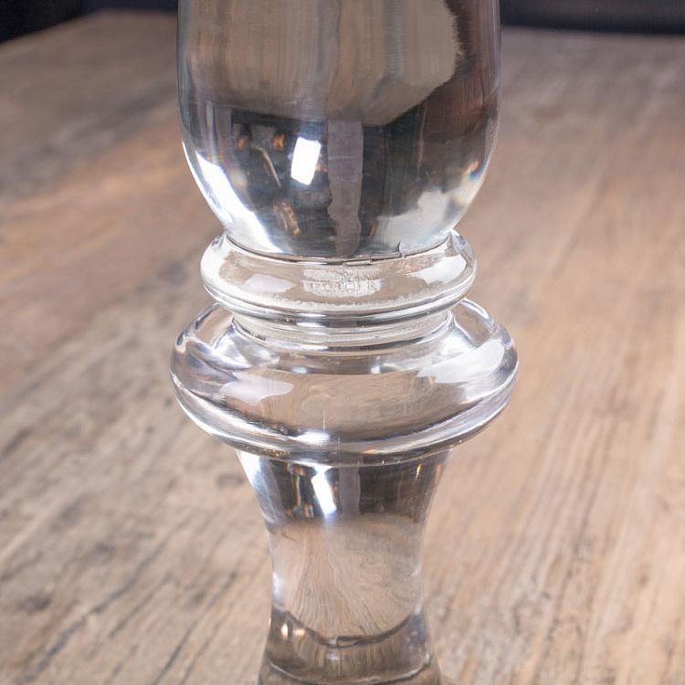 Стеклянный подсвечник Candlestick Glass