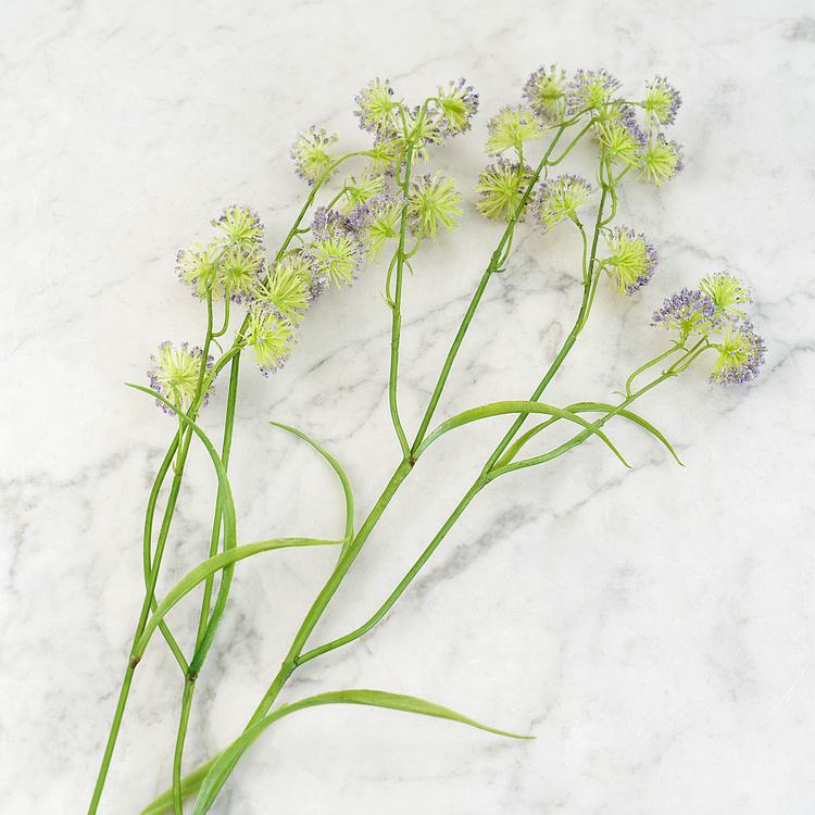 Искусственная астранция Вайлд светло-сиреневая Wild Astrantia Light Lilac 80 cm