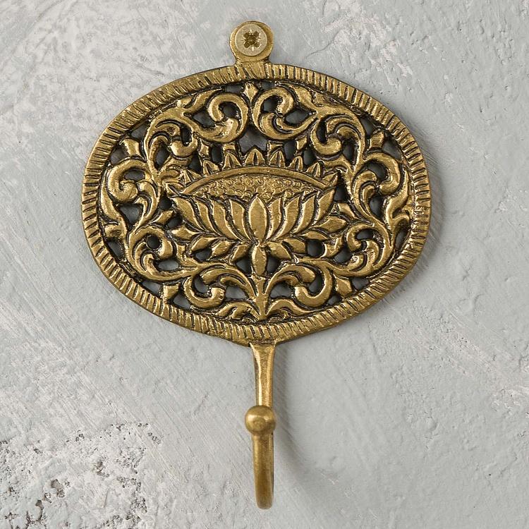 Крючок Бенарас в стиле бохо Benaras Solid Brass Boho Hook