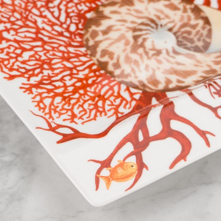 Прямоугольная сервировочная тарелка Море Mare Rectangle Serving Plate