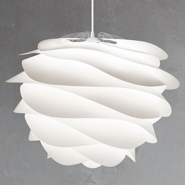 Подвесной светильник Кармина на белом проводе, M Carmina Hanging Lamp With White Cord Medium