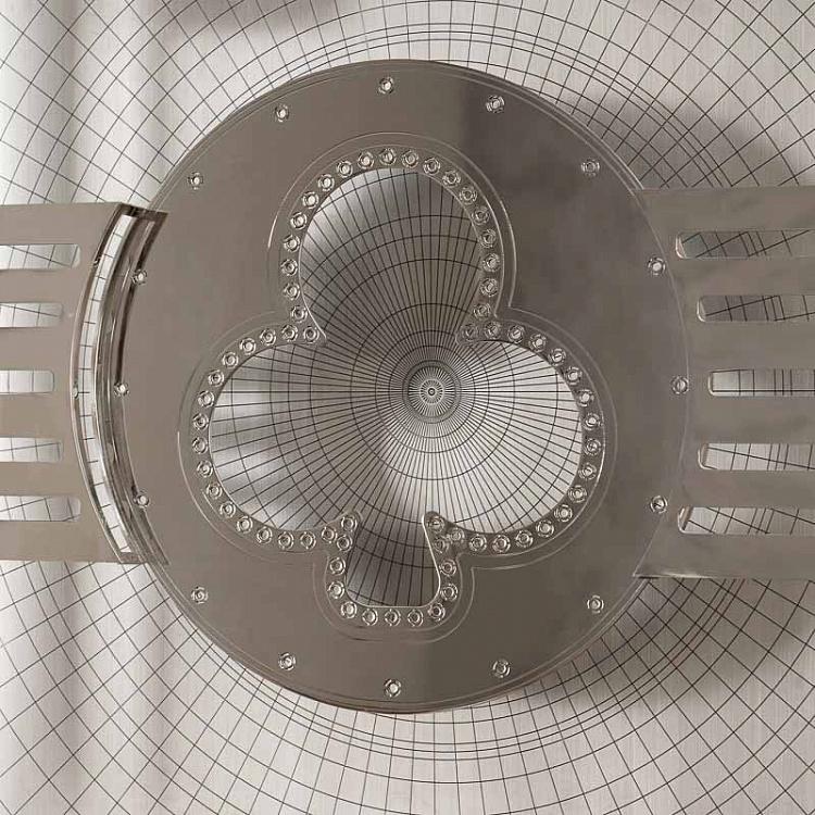 Арт-объект с подсветкой Туз Треф  Hustle Ace Of Clubs