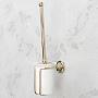 Ёршик с держателем Brush Holder Gold