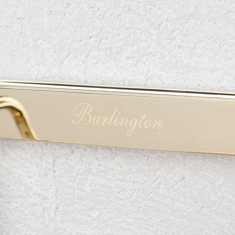 Держатель туалетной бумаги золотого цвета Toilet Roll Holder Gold