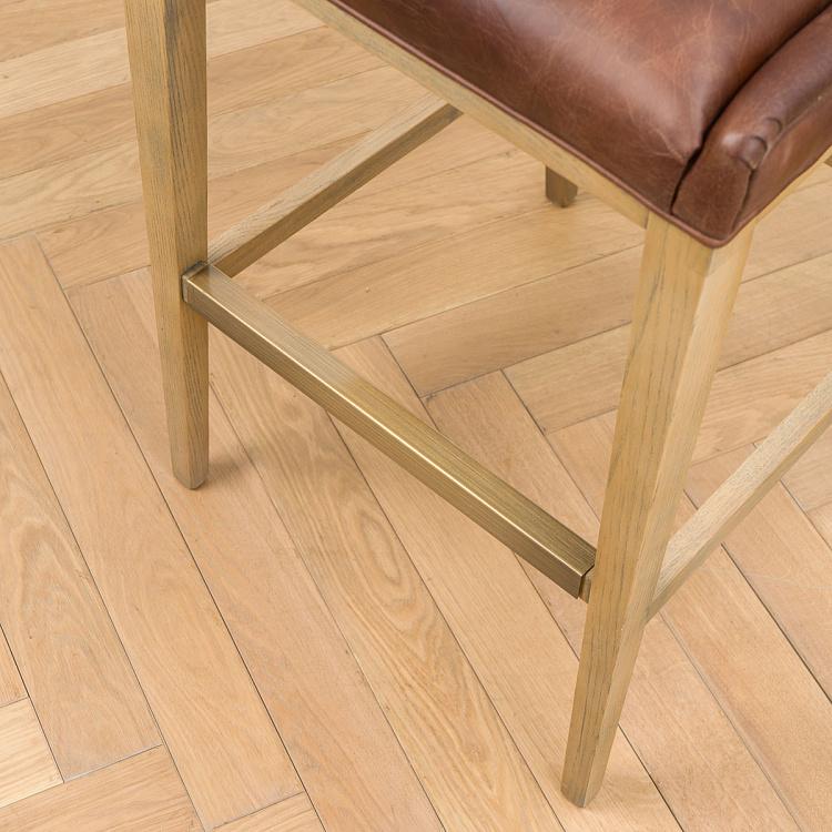 Барный стул Маргарита, светлые ножки Margarita Barstool, Oak Brown