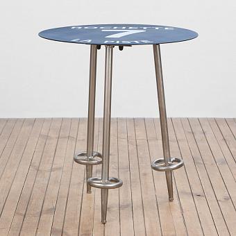 Metal Table Blue Run Rochette 7