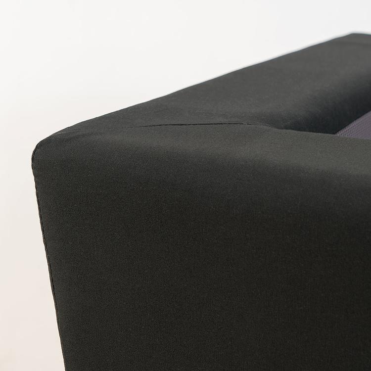 Кашпо Алюминиевый куб с тканью, L Square Planter Large