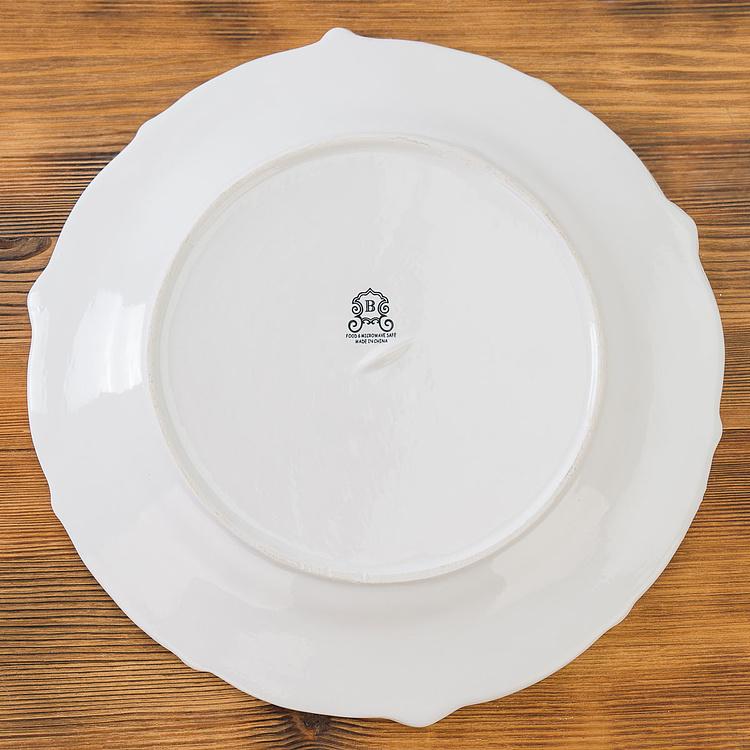 Обеденная тарелка Луи, M Louis Crown Dining Plate Medium
