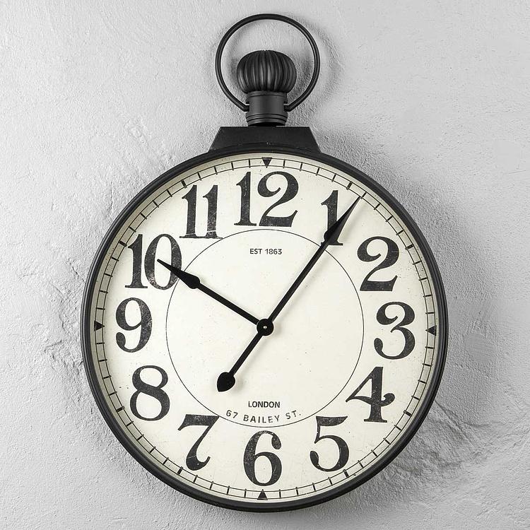 Настенные часы Лондон 67 Bailey St. London Wall Clock