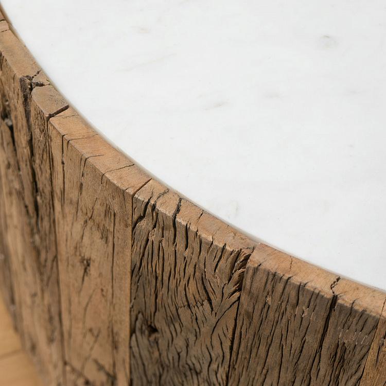 Журнальный столик с мраморной столешницей Саванна Savana Marble Coffee Table