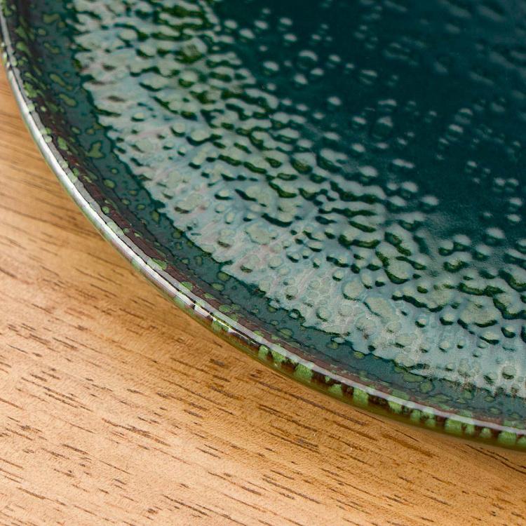 Десертная тарелка Голубая лагуна Blue Lagoon Dessert Plate