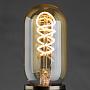 Лампа светодиодная Edison Tube Gold Twist E27 5W Dim