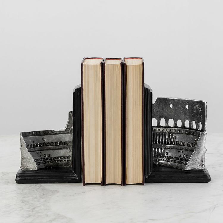 Набор из двух держателей для книг Колизей Bookend Colosseum