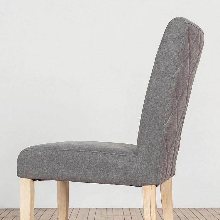 Серый стул Дидье Didier Dining Chair, Oak White