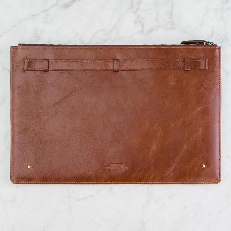 Кожаный чехол для ноутбука c диагональю 13