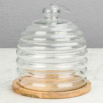 Bee Dish And Cover Small