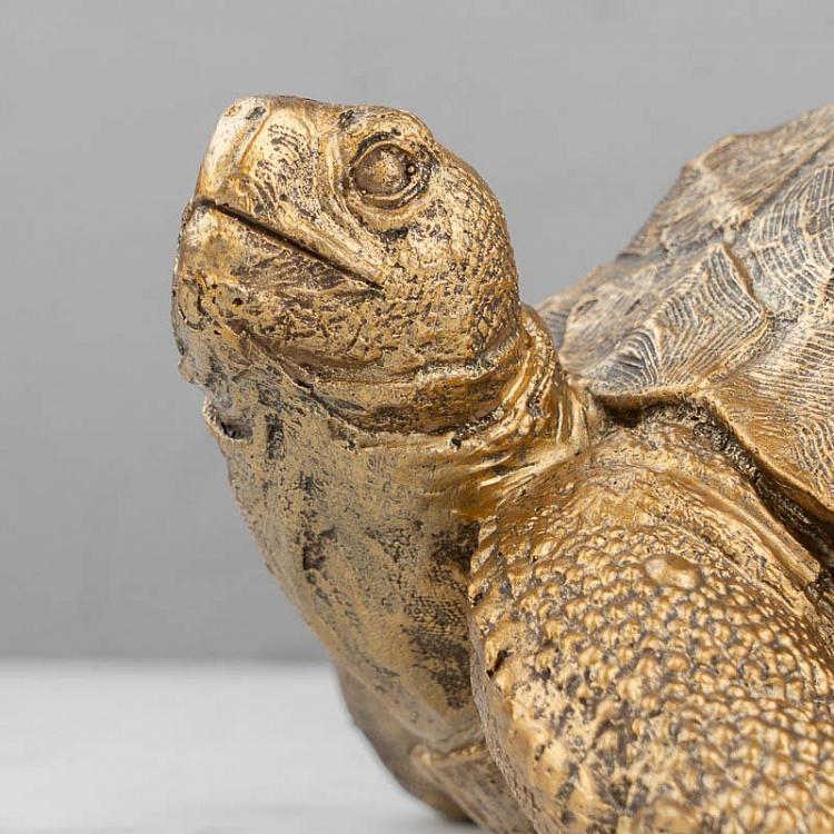 Статуэтка Золотая черепаха Antique Gold Turtle
