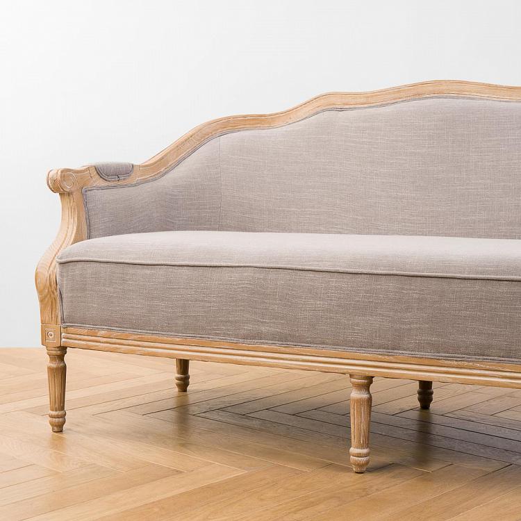 Двухместный диван Жан-Поль, песочные ножки Jean-Paul 2 Seater, Oak Sandwashed