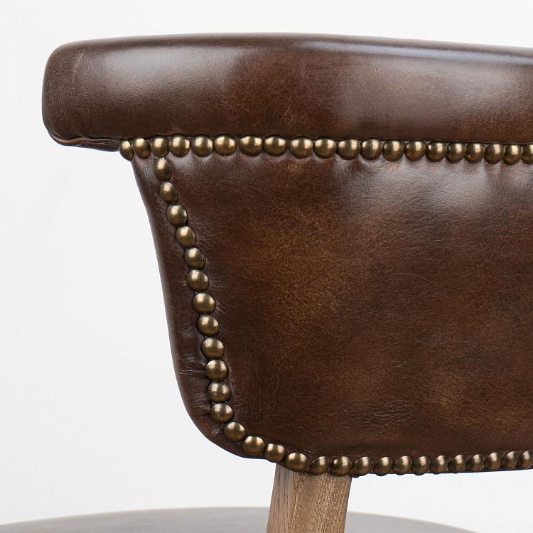 Низкий барный стул Анджелес Angeles Barstool Low, Weathered Oak