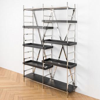 Marina Etagere, Matt Black Wood RM