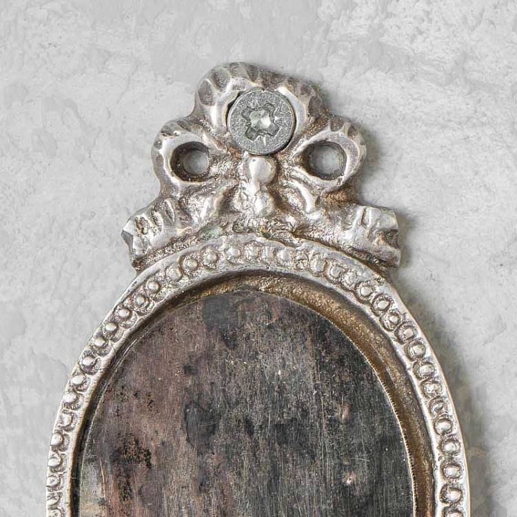 Крючок с винтажным зеркалом и бантом Mirror With Garland Hook