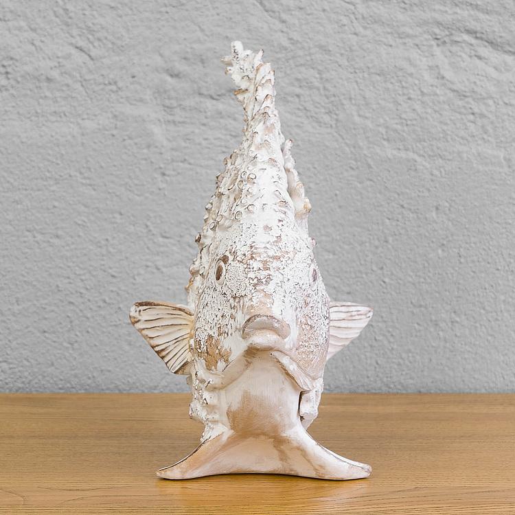 Статуэтка коралловая Рыба-ангел Coral Look Angelfish White