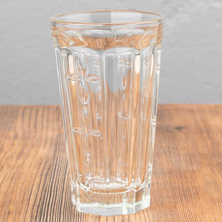 Высокий стакан для коктейля Сага Готический цветок Saga Long Drink Blazons