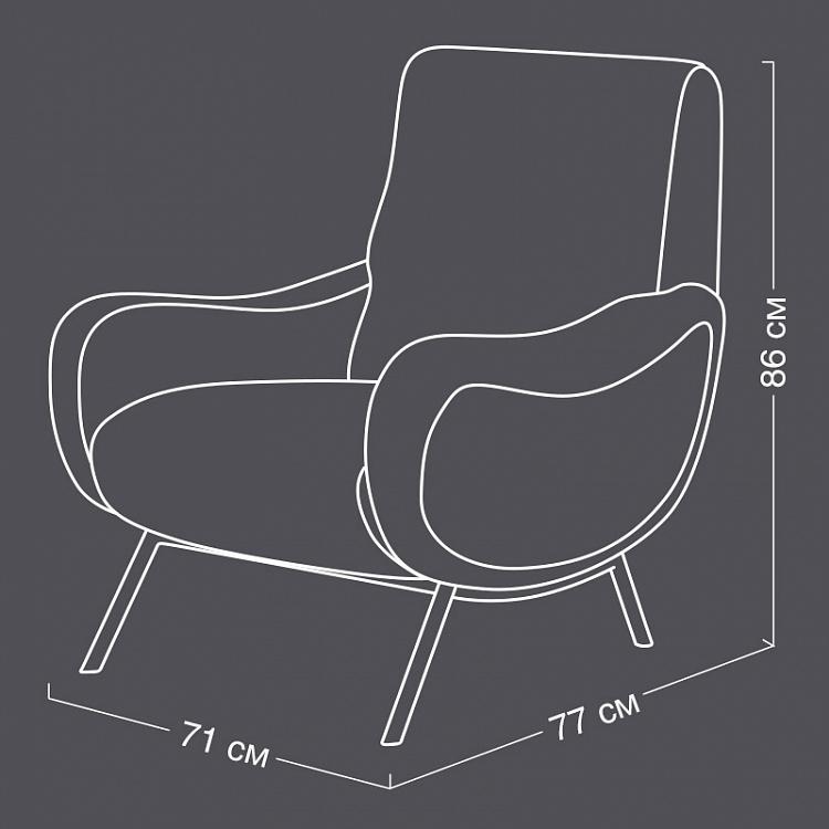 Зелёное кресло Альберт Albert Armchair Green Velvet