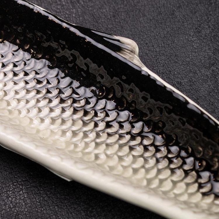 Сервировочное блюдо Серая сардина Grey Sardine Shape Dish