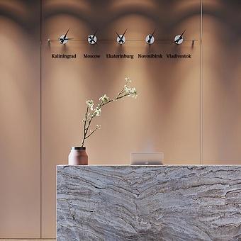 Настенные часы World 5 Centered Clock Latin