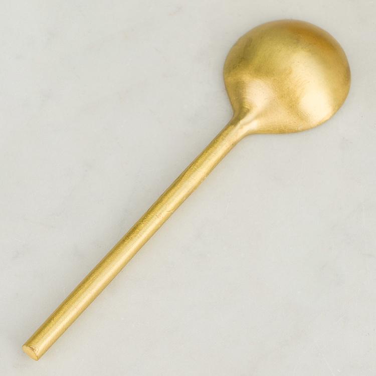 Набор для специй из мрамора и дерева манго с ложечкой Set Of 2 Salt And Pepper Marble And Mango Wood