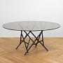 Обеденный стол Circeo Dining Table, Antracite Steel