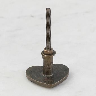 Мебельная ручка Steampunk Floral Heart Knob