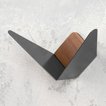 Butterflies Hook Medium Anthracite Grey